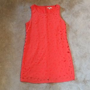 Ya Los Angeles Orange Shift Dress Size L